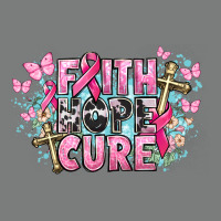 Faith Hope Cure Cancer Awareness Premium Hoodie | Teevron