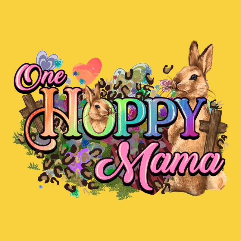 One Hoppy Mama Easter Day Premium Sweatshirt by HowdyJamesFarm | Teevron