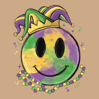 Smiley Face Mardi Gras Vintage Hoodie | Teevron