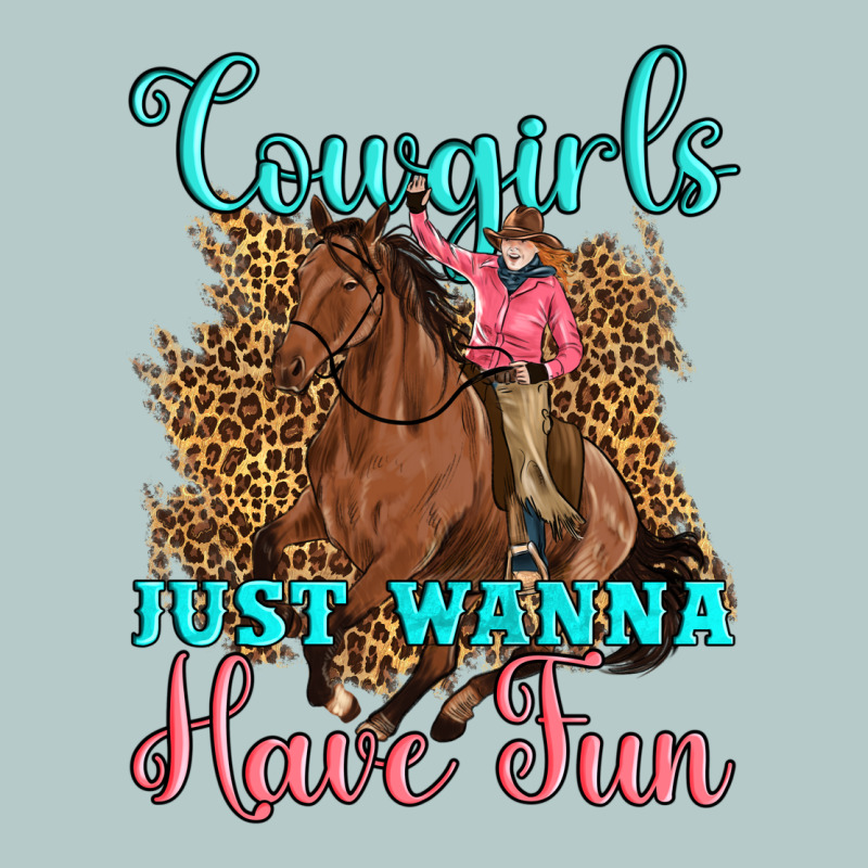 Cowgirls Just Wanna Have Fun Heavy Core Tee by Artiststas | Teevron