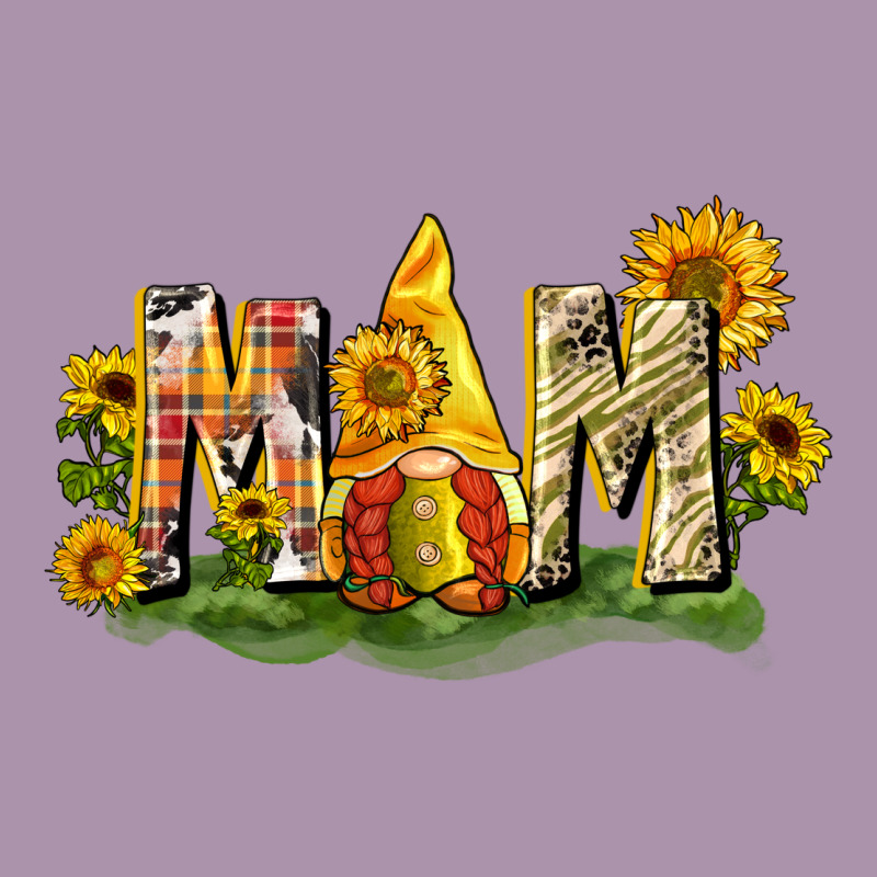 Mom Gnome Sunflower Heavyweight Hoodie by CowGirlArtShop | Teevron