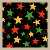 African Color Stars Seamless Pattern Long Sleeve Tee | Teevron
