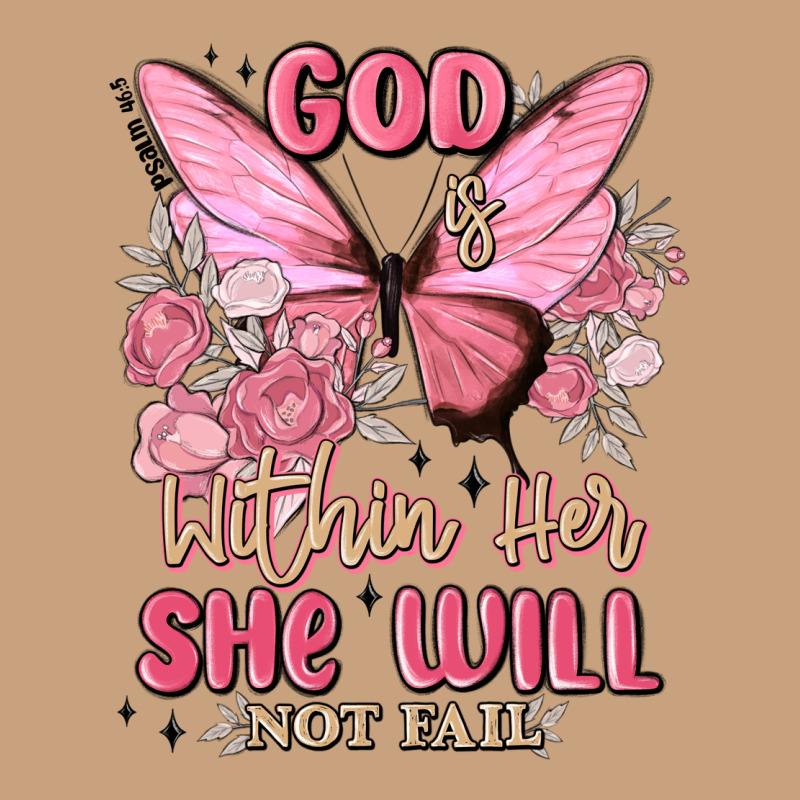 God Is Within Her She Will Not Fail Vintage Tee by MaliasSmallBusiness | Teevron