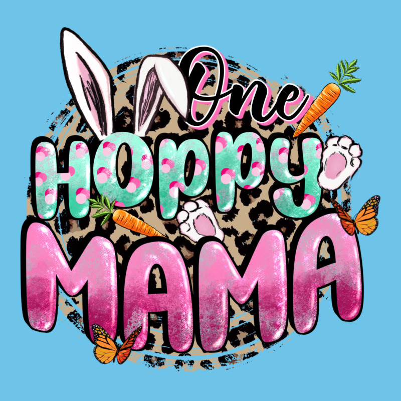 One Hoppy Mama Easter Day Premium Sweatshirt by CowGirlArtShop | Teevron
