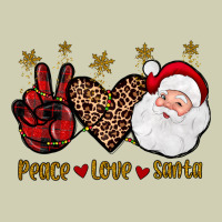 Peace Love Santa Heavy Core Tee | Teevron