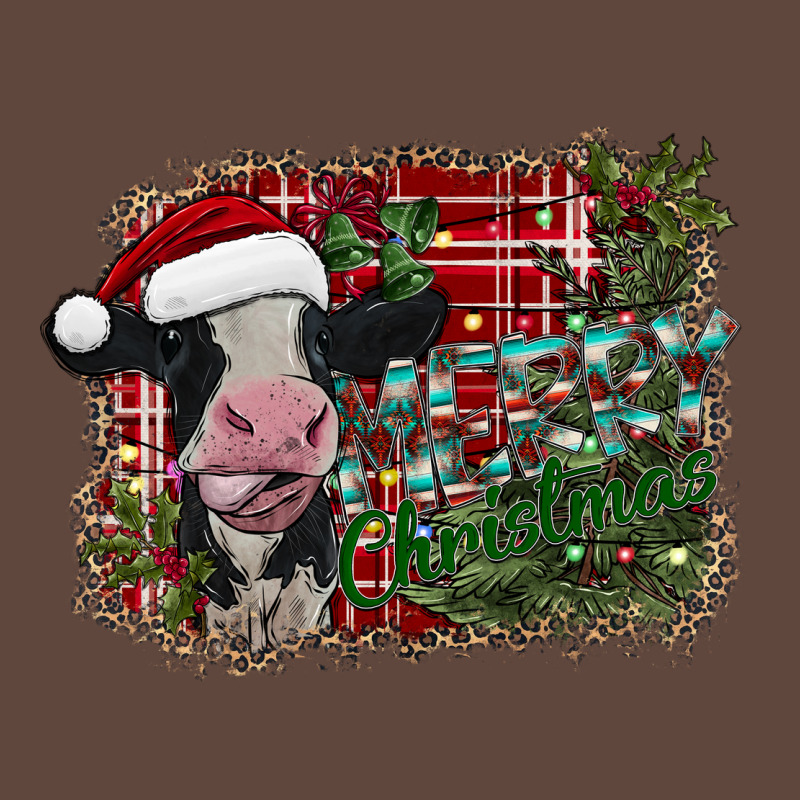 Merry Christmas Cow Classic Tee by CowhideDigitalArt | Teevron