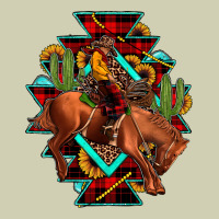 Aztec Rodeo Cowboy Christmas Heavy Core Tee | Teevron