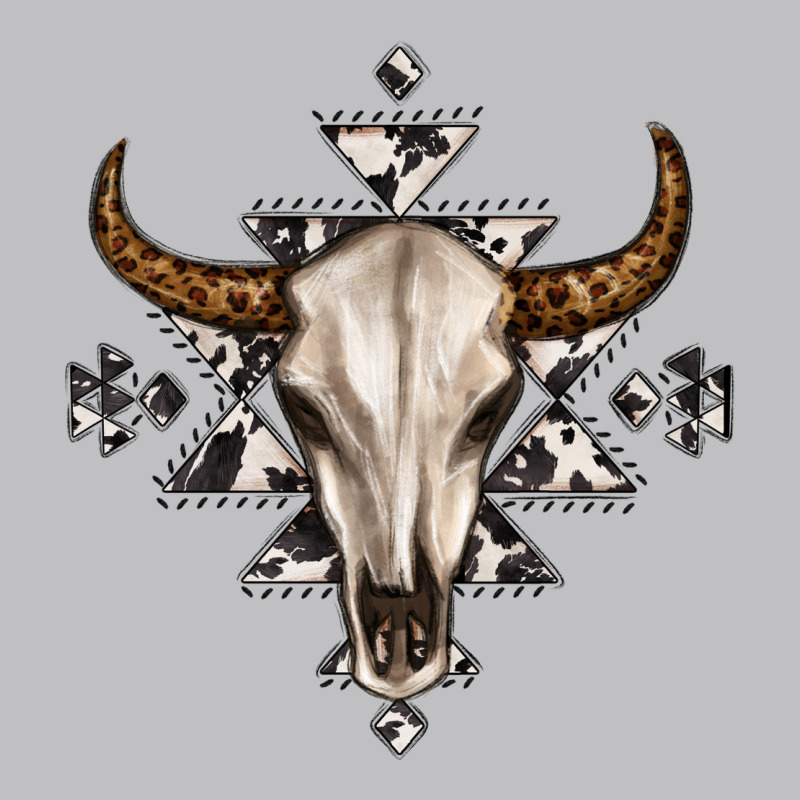 Bull Skull With Aztec Classic Tee by MaliasSmallBusiness | Teevron