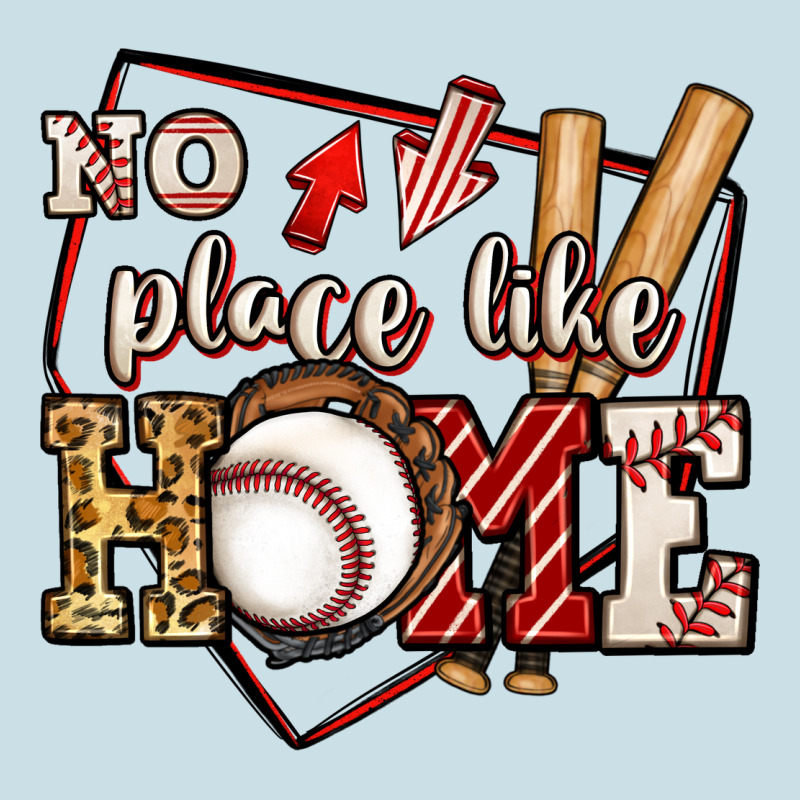 No Place Like Home Baseball Ladies Tee by Jasminsmagicworld | Teevron