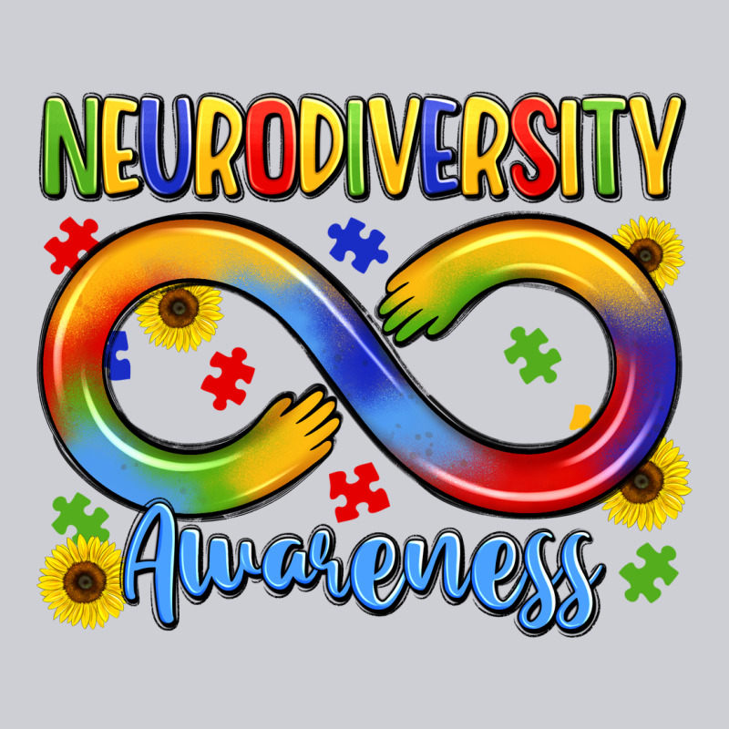 Neurodiversity Awareness Heavyweight Sweatshirt by LillyAllenDesigns | Teevron