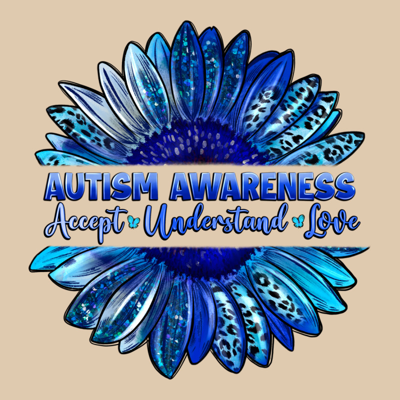Autism Awareness Accept Understand Love Blue Heavyweight Sweatshirt by LillyAllenDesigns | Teevron