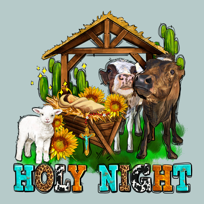 Holy Nıght Cows And Sunflowers Heavy Core Tee by AdoDesignShop | Teevron