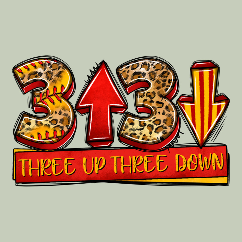 Three Up Three Down Softball Ladies Tee by Jasminsmagicworld | Teevron
