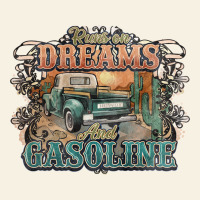 Runs On Dreams And Gasoline Truck Western Vintage Tee | Teevron