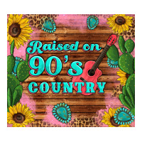 raised 90's country guitar cactus sunflower's | Teevron