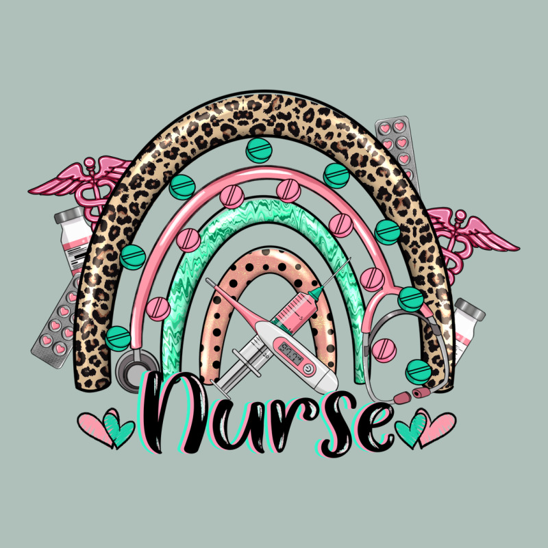 Nurse Rainbow Heavyweight Hoodie by CowGirlArtShop | Teevron