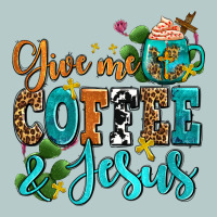 Gıve Me Coffee And Jesus Heavy Core Tee | Teevron