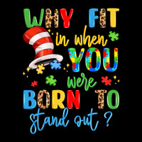 Why Fit In When You Were Born To Stand Out Heavyweight Sweatshirt | Teevron