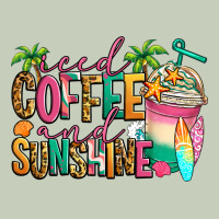 Iced Coffee And Sunshine Summer Ladies Tee | Teevron