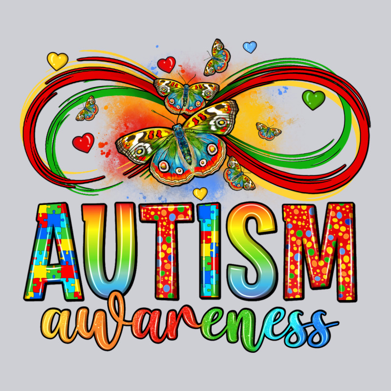 Autism Awareness Butterfly Infinity Symbol Heavyweight Sweatshirt by LillyAllenDesigns | Teevron