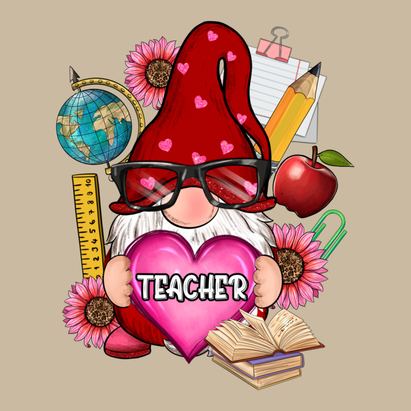Valentines Day Teacher Gnome Long Sleeve Tee by RanaPortraitStore | Teevron