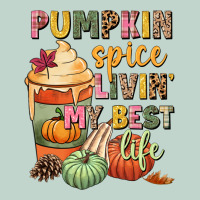 Pumpkin Spice Livin' My Best Life Zipper Hoodie | Teevron
