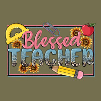 Blessed Teacher Vintage Hoodie | Teevron