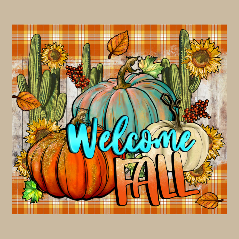 Welcome Fall Tumbler Long Sleeve Tee by BundleAndBundleShop | Teevron