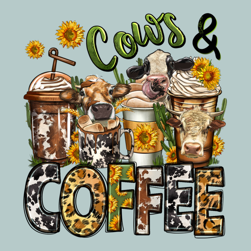 Cows And Coffee Cups Heavy Core Tee by Jasminsmagicworld | Teevron
