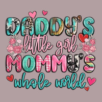 Daddy's Little Girl Mommy's Whole World Vintage Hoodie | Teevron