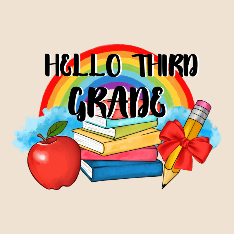 Back To School Hello Third Grade 3200x2400 Urban Heavy Tee by AdoDesignShop | Teevron