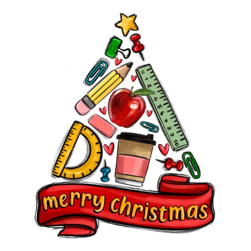 Teacher Tools Christmas Tree Urban Heavy Tee by MaliasSmallBusiness | Teevron