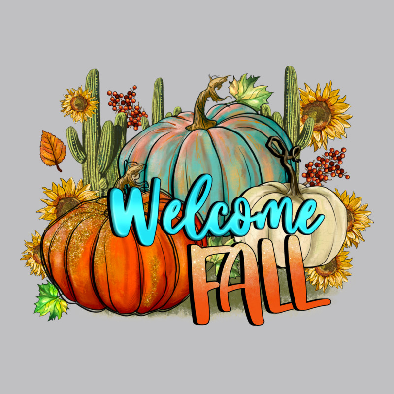 Welcome Fall Pumpkins Long Sleeve Tee by BundleAndBundleShop | Teevron
