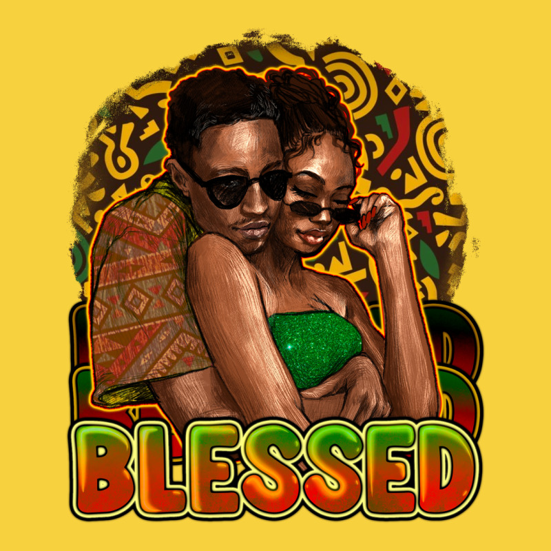 Black Couple Blessed Premium Sweatshirt by HowdyJamesFarm | Teevron