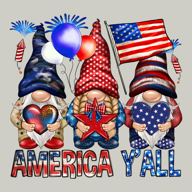 America Y'all With Gnomies Heavyweight Hoodie by HowdyJamesFarm | Teevron
