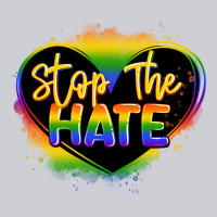 Stop The Hate Pride Lgbtq Heart Heavyweight Sweatshirt | Teevron