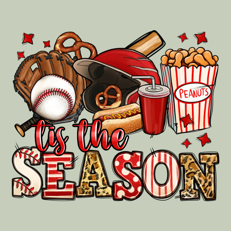 Tis The Season Baseball Ladies Tee by Jasminsmagicworld | Teevron