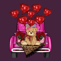 Valentines Day Tedybear Truck Long Sleeve Tee | Teevron