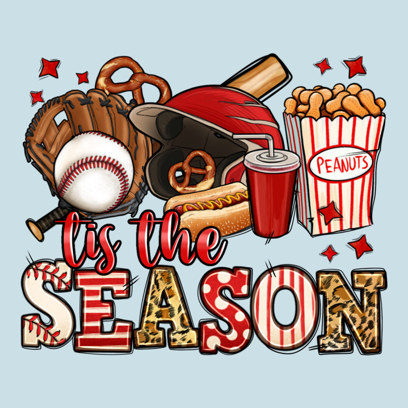 Tis The Season Baseball Ladies Tee by Jasminsmagicworld | Teevron