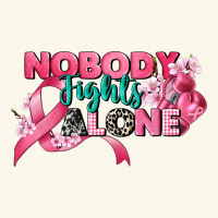 Nobody Fights Alone Cancer Awareness Premium Hoodie | Teevron