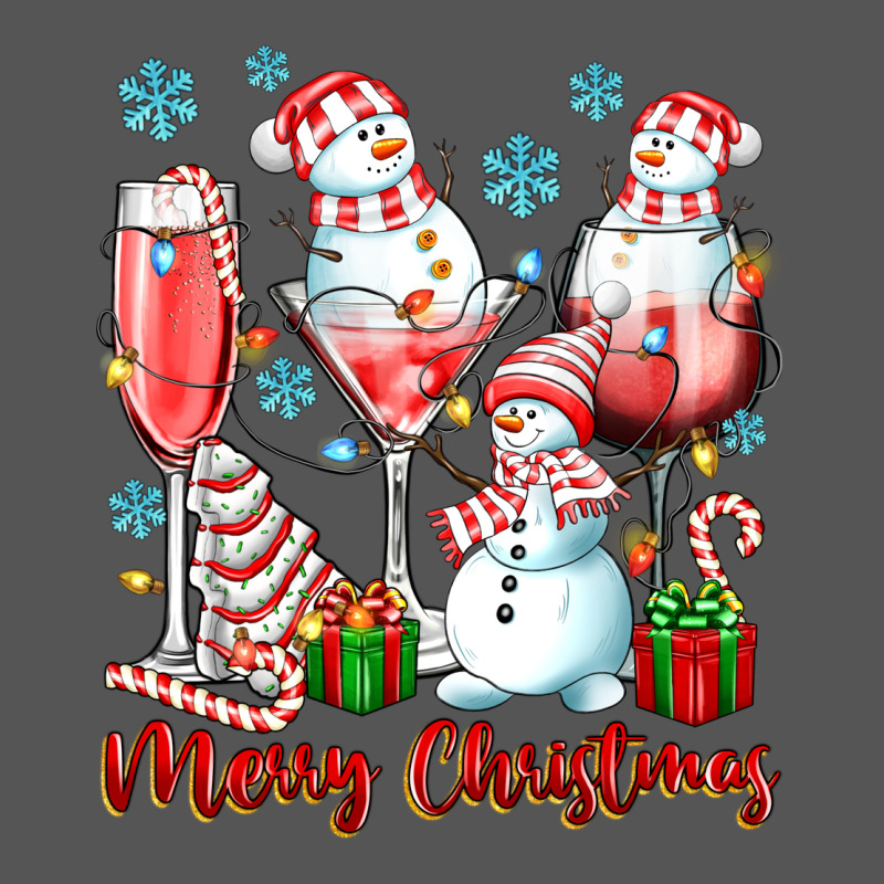 Merry Christmas Wine Glasses Zipper Hoodie by texasbilliewilder | Teevron