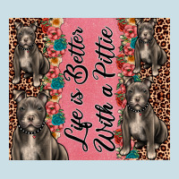Life Is Better With A Pittie Ladies Tee | Teevron