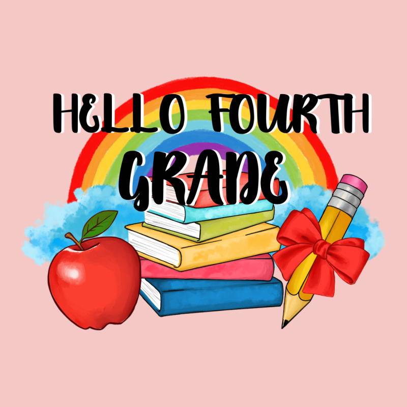 Back To School Hello Fourth Grade 3200x2400 Urban Heavy Tee by AdoDesignShop | Teevron
