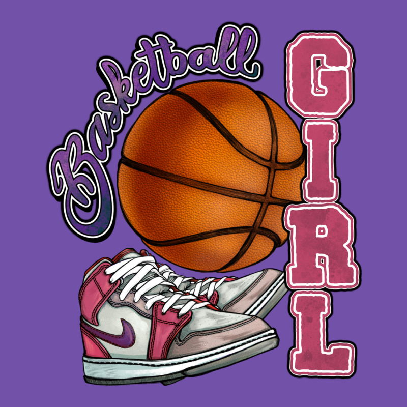 Basketball Girl Premium Sweatshirt by HowdyJamesFarm | Teevron