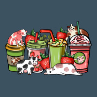 Cow And Strawberry Coffee Cups Urban Heavy Tee | Teevron