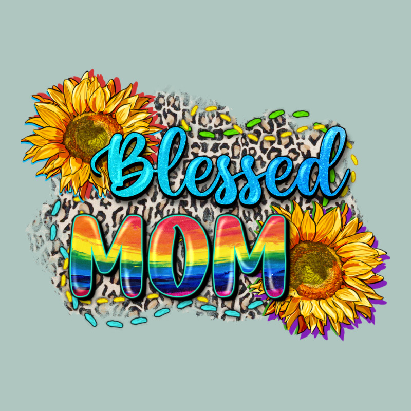 Blessed Mom Premium Sweatshirt by CowGirlArtShop | Teevron