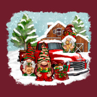 Christmas Gnomes With Red Truck Zipper Hoodie | Teevron
