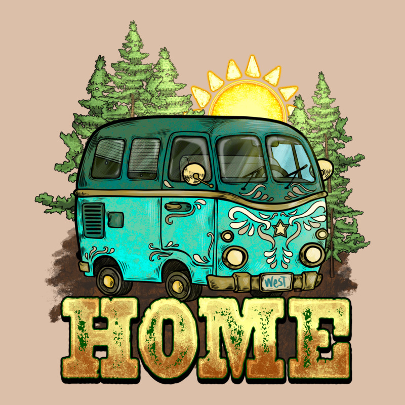 Camping Caravan Home Urban Heavy Tee by NancyCooperArtShop | Teevron