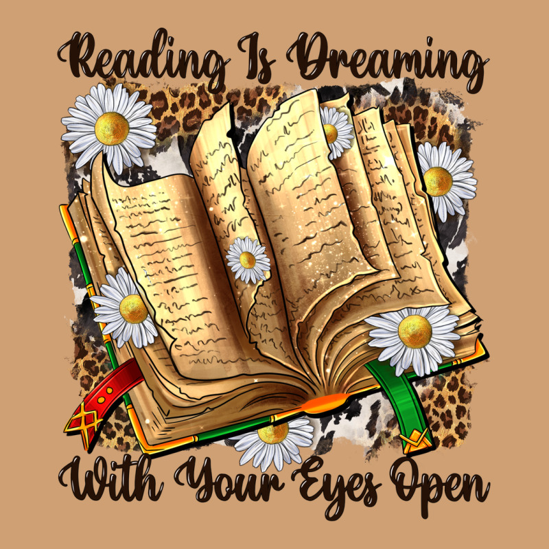 Reading Is Dreaming With Your Eyes Open Vintage Tee by NancyCooperArtShop | Teevron