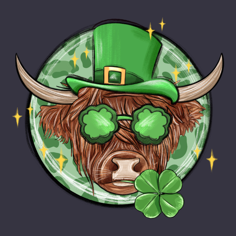 St. Patrick's Day Heifer Vintage Hoodie by MaliasSmallBusiness | Teevron